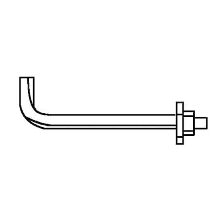 Acorn International Anchor Bolt 05 x 12 in Plain 50PK AB1212